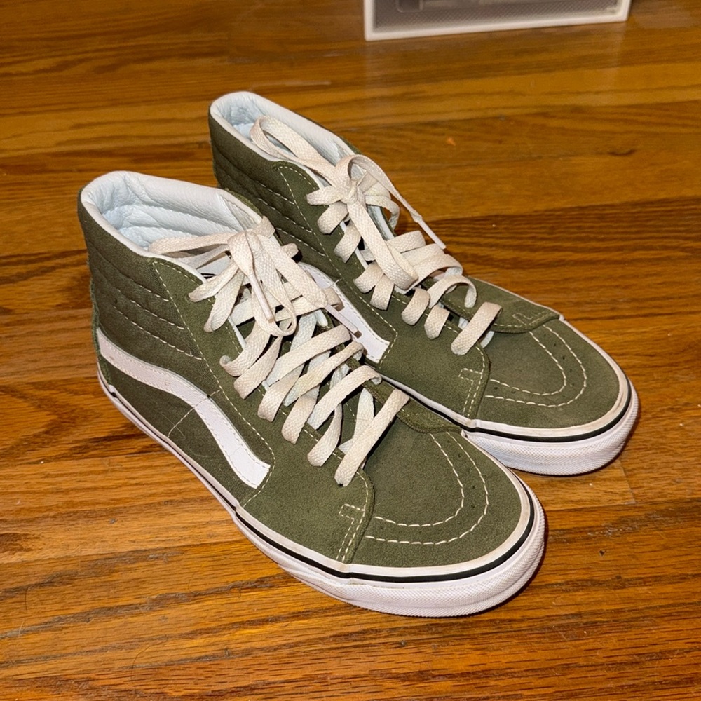 High top green vans